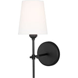 Baker Wall Sconce — 5 1/2", Midnight Black