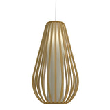 Balloon Long Pendant Light Louro Freijo By Accord, | Casa Di Luce Lighting
