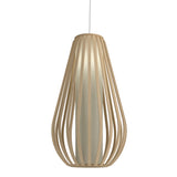 Balloon Long Pendant Light Maple By Accord, | Casa Di Luce Lighting