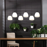 Balmes Linear Multiple Pendant Suspension 6 Lights By Eglo - Lifestyle View3