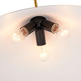 Baltic 3 Light Pendant Brass By Artcraft Detailed View1