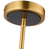 Baltic Pendant Light Brass Black By Artcraft Detailed View1