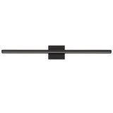 Banda Vanity Light Medium Matte Black By Visual Comfort Main View 3