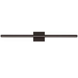 Banda Vanity Light Medium Matte Black By Visual Comfort Main View 4
