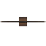 Banda Vanity Light Small Dark Bronze By Visual Comfort Main View 1