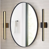 Banda Vanity Light Small Matte Black By Visual Comfort Lifestyle View 4