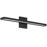 Banda Vanity Light Small Matte Black By Visual Comfort Main View 3