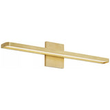 Banda Vanity Light Small Natural Brass By Visual Comfort Main View 3