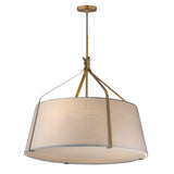 Bandera Pendant Natural Aged Brass by Maxim Lighting