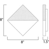 Banner Alumilux Glow Outdoor Wall Sconce by ET2 - Large