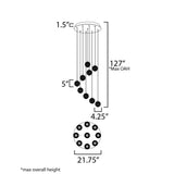 Banner Rhythm 9-Light LED Pendant