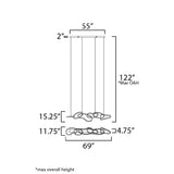 Banner Unity 6-Light LED Linear Pendant