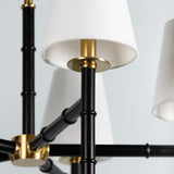 Banyan Chandelier Black Aged Brass By Mitzi Detailed View1