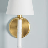 Banyan Wall Sconce White By Mitzi Detailed View1