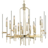 Bari Chandelier - 16-Light - Aged Brass by Hudson Valley