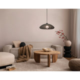 Barlaston Saucer Pendant Light by Eglo - lifestyle room setting