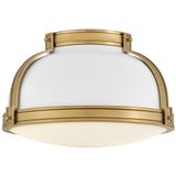 Barton Flush Mount Matte White By Hinkley - With Light