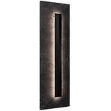 Basalt Stone-Black 20inch Bell Tower 4CCT Outdoor Wall Sconce by Modern Forms