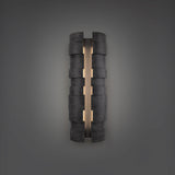 Basalt Stone-Black 24inch Formation 4CCT Outdoor Wall Sconce by Modern Forms