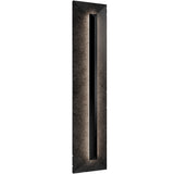 Basalt Stone-Black 28inch Bell Tower 4CCT Outdoor Wall Sconce by Modern Forms