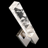 Baton Wall Light Polished Nickel By Schonbek Beyond - Side View