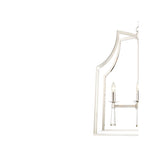 Baxter Chandelier 22'' Polished Nickel