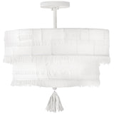 Baya Medium Semi Flush Mount Off By Hinkley Front View