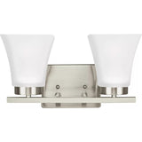 Bayfield Vanity Light — 13.25 Inch, Brushed Nickel