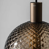 Beam Stick Nuance Balloton 350 Pendant Light Brown By OLEV Detajiled View