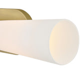 Beau Wall Sconce Lacquered Brass By Lark Living - Detailed View1