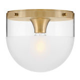 Beck Extra Small Flush Mount - Lacquered Brass - by Hinkley