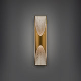 Beige Travertine-Aged Brass Kastlerock 4CCT Wall Sconce by Modern Forms
