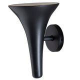 Bella Ceramic Wall Light Black By Geo Contemporary
