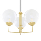 Bellavary 3 Arm Chandelier - Satin Brass