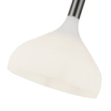 Belleview Pendant Light Brushed Nickel Opal Glass By Alora Detailed View