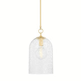 Belleville Pendant - 10 Inch - Aged Brass by Hudson Valley