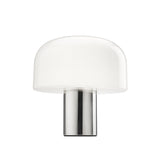 Bellhop Glass Table Lamp Bright Aluminium by Flos