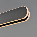 Belt Adjustable Linear Pendant Black By ET2 Detailed View1