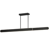 Belt Adjustable Linear Pendant Black By ET2
