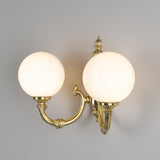 Ben 2 Arm Wall Light - Polished Brass