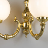 Ben 2 Arm Wall Light - Polished Brass