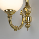 Ben Single Arm Wall Light Polished Brass