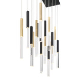 Benicio Multilight Linear Suspension By Eurofase GD Finish