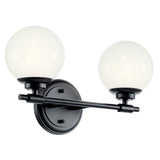 Benno Vanity Light 2 Lights Black By Kichler