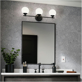 Benno Vanity Light 3 Lights Black By Kichler Lifestyle View
