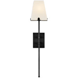 Benton Wall Sconce Black By Hinkley Front View