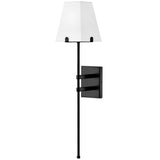 Benton Wall Sconce Black Off By Hinkley