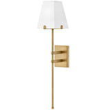 Benton Wall Sconce Lacquered Brass Off By Hinkley