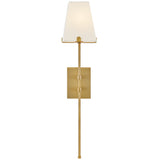 Benton Wall Sconce Lacquered Brass On By Hinkley Front View