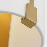Bergen Wall Sconce Burnished Brass By Visual Comfort Studio - Detailed View